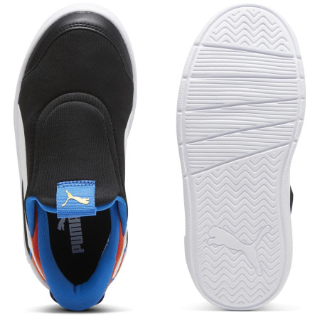 Scarpe da bambino Puma Courtflex v3 SLIPTECH PS Black
