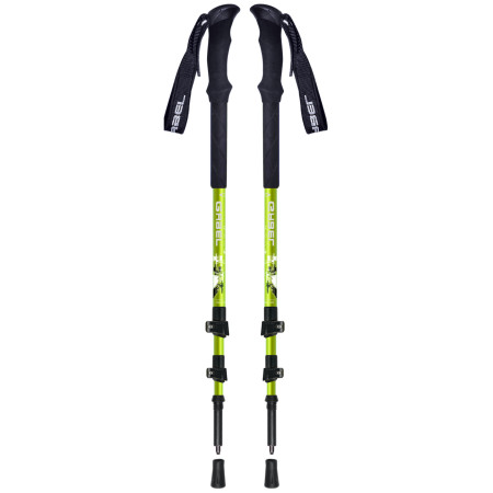 Bastoncini da trekking Gabel X-Alp Tour-tech giallo Lime