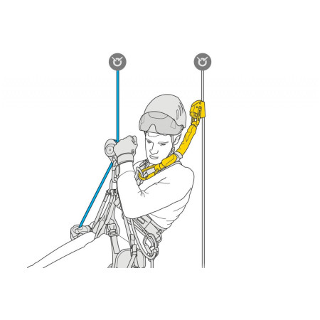 Ammortizzatore di caduta Petzl ASAP Sorber 40 cm