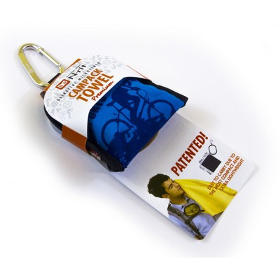 Asciugamano N-Rit Campack Towel M (40x40) azzurro