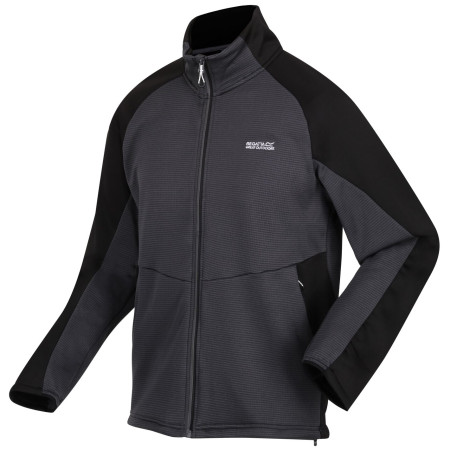 Felpa da uomo Regatta Highton Wnt FZIII grigio DkGrey/Black