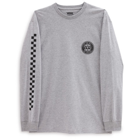 Maglietta da uomo Vans Original Checkerboard C LS grigio Athletic Heather
