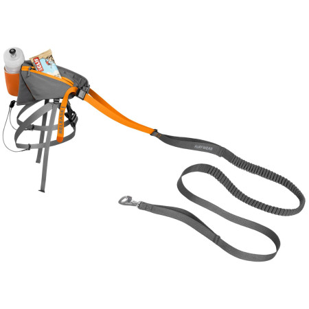 Pettorina per cane Ruffwear Omnijore Joring System arancione Orange Poppy