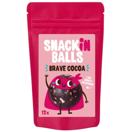 Alimentazione sportiva SNACKin BALLS Brave Cocoa 156 g