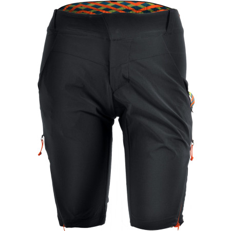 Pantaloncini da ciclismo da donna Silvini Alma WP1213 nero Black
