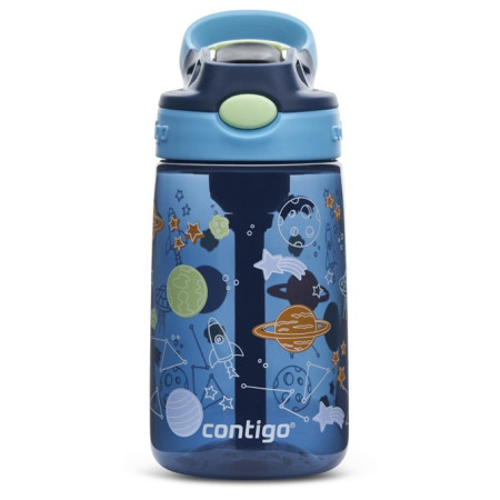 Bottiglia per bambini Contigo Easy Clean 420ml blu bleueberry cosmos
