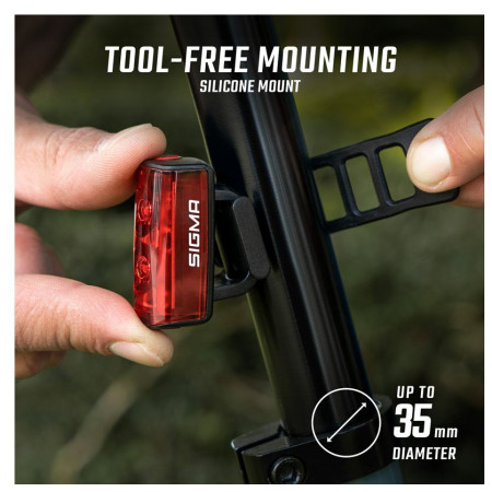 Luce posteriore Sigma Buster RL 80