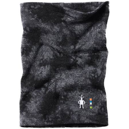 Scaldacollo per bambini Smartwool Kids' Thermal Merino Neck Gaiter nero Black Tie Dye