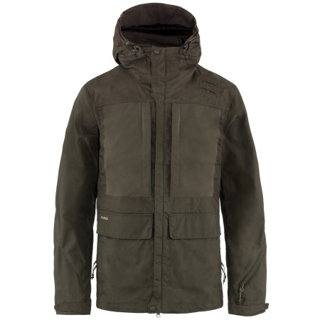 Giacca invernale da uomo Fjällräven Lappland Hybrid Jacket M verde Dark Olive