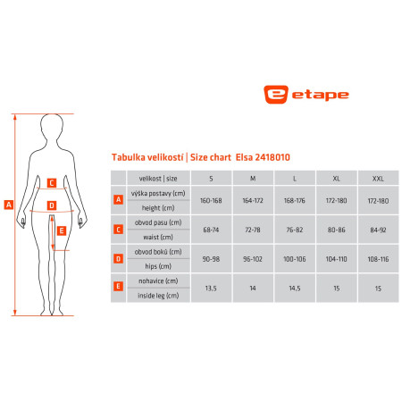 Pantaloncini da ciclismo da donna Etape Elsa