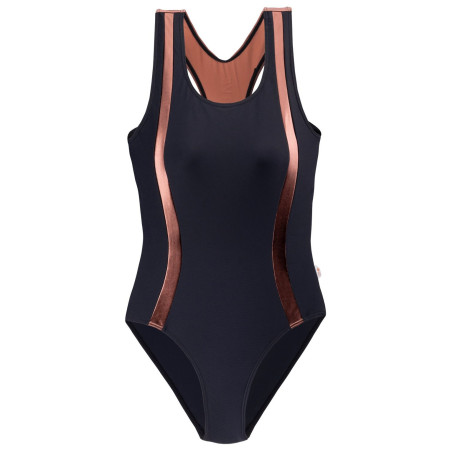 Costume da bagno da donna Aquawave Asma Wmns nero/rosa Black/Glitter Mocha