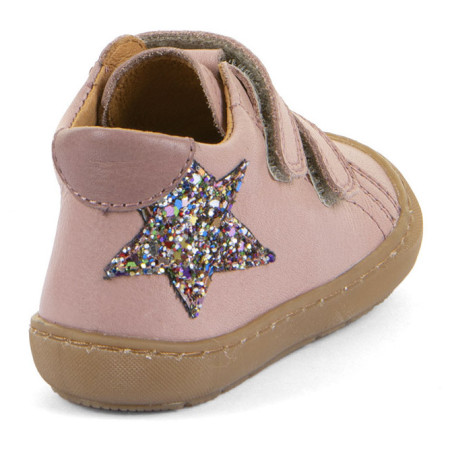 Scarpe barefoot tutto l’anno per bambini Froddo Ollie S Star Pink