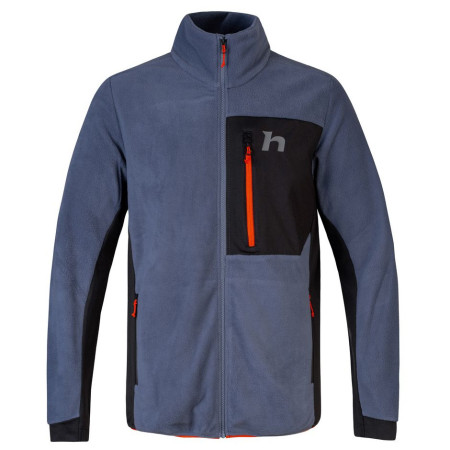 Felpa da uomo Hannah Yukon blu/nero Vintage indigo