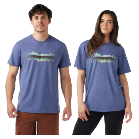 Maglietta Smartwool Mountain Horizon Short Sleeve Graphic T