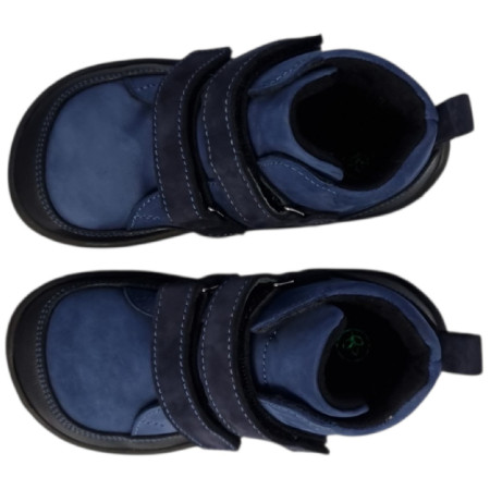 Scarpe barefoot per bambini beBare 3514SA Denim