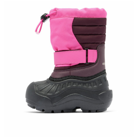 Scarpe da bambino Columbia Youth Powderbug™ Snowlite™ Pink Ice, Moonvista