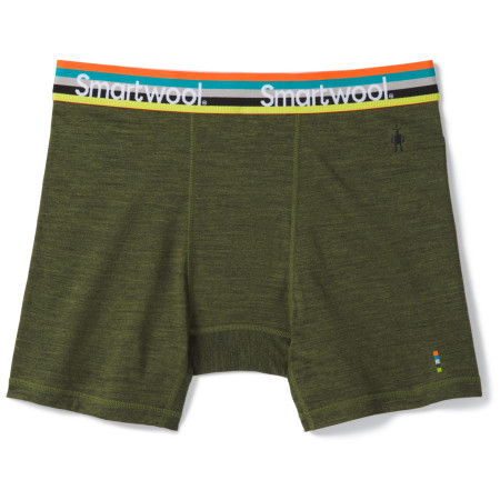 Boxer sportivi da uomo Smartwool M Merino Sport 150 Boxer Brief Boxed verde MossGreenHeather