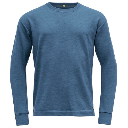 Felpa funzionale da uomo Devold Nibba Man Sweater blu BlueMelange