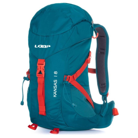Zaino da trekking Loap Kansas 18l blu/rosso Celestial/Red