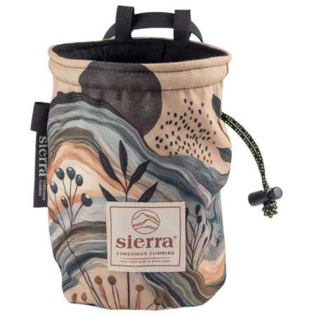 Sacchetto porta magnesite SIERRA Climbing Element Series grigio/marrone