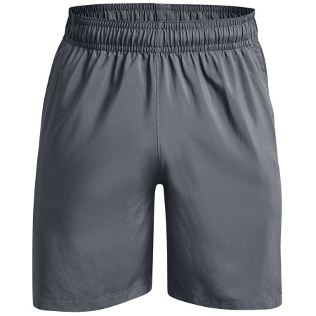 Pantaloncini da uomo Under Armour Woven Graphic Shorts grigio Pitch Gray / / Quirky Lime