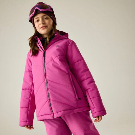 Giacca da bambino Dare 2b Girls Glacier Jacket Extreme Pink