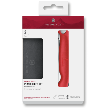 Set da picnic Victorinox Picnic knife set rosso red