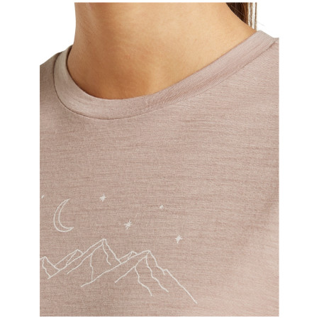 Maglietta da donna Icebreaker Women Merino 150 Tech Lite SS Tee Sparkling Stars