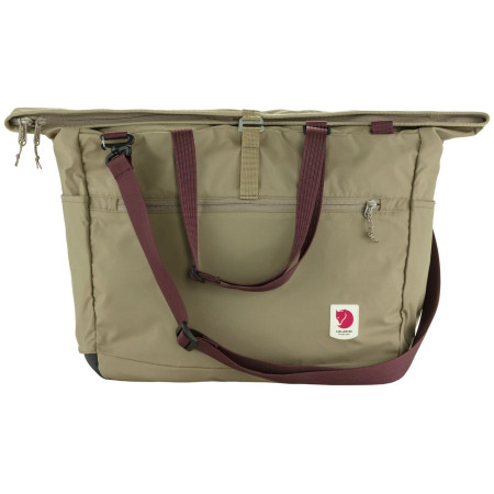 Borsa a spalla Fjällräven High Coast Tote 30 verde chiaro Clay