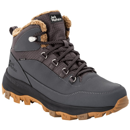 Scarpe invernali da uomo Jack Wolfskin Everquest Texapore Mid grigio dark grey / phantom