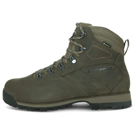 Scarpe da trekking da uomo Garmont Pordoi Nubuck GTX marrone OliveGreen/DarkOrange