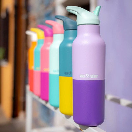 Borraccia Klean Kanteen Rise Vac Classic 16oz (w/ Flip Seal Cap)