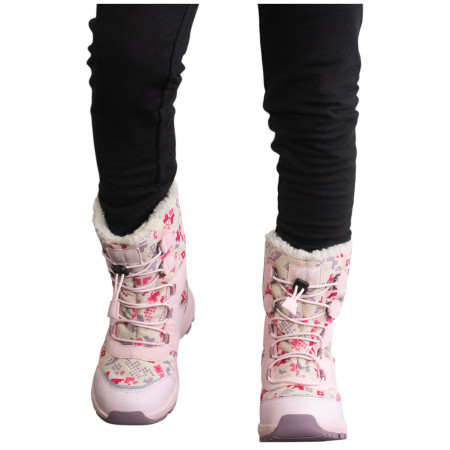 Stivali invernali per bambini Helly Hansen Jk Silverton Boot Ht Pinkshake Aop