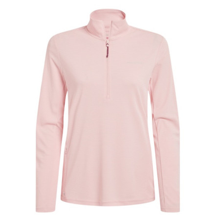 Maglietta da donna Craghoppers NosiLife SolarShield+ Half Zip Top beige Sherbert