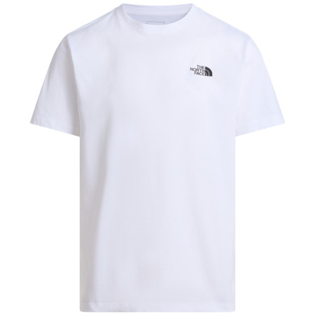Maglietta da uomo The North Face M Mountain Sketch Regular Short Sleeve bianco TNF WHITE