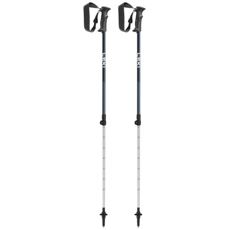 Bastoncini da trekking Leki Legacy Junior blu regal blue-darkblue-cyan