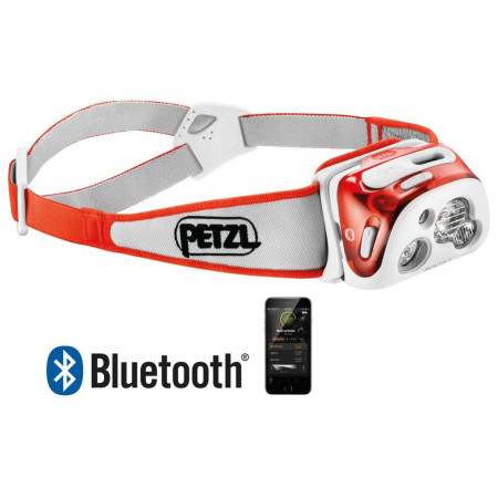 Lampada frontale Petzl Reactik+ arancione