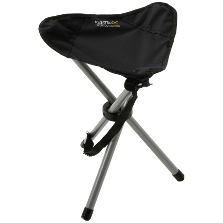 Sgabello Regatta Ternio Tripod Stool nero Black