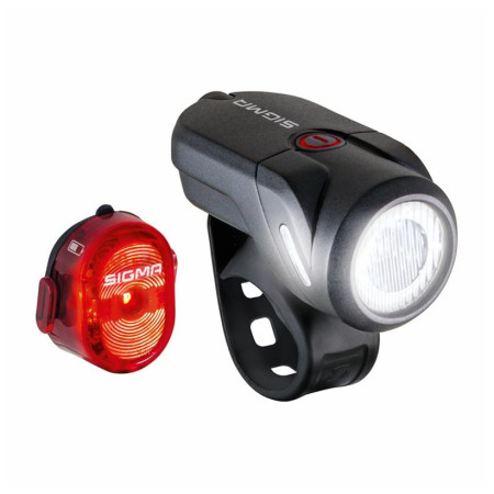 Luci anteriori / posteriori Sigma Aura 35 USB + Nugget II.