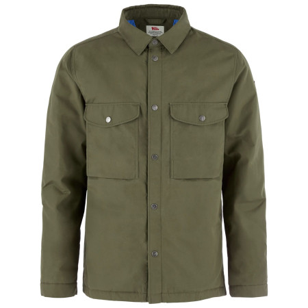 Giacca da uomo Fjällräven Övik Down Shirt Jacket M verde Laurel Green