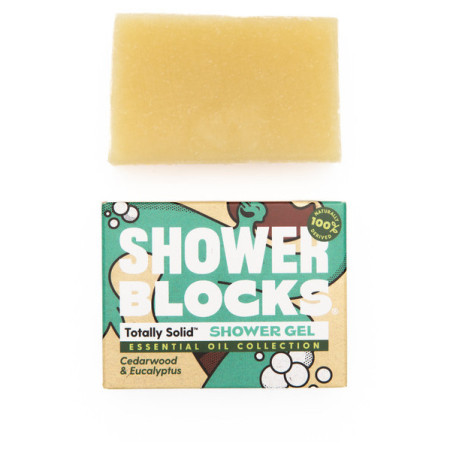 Gel doccia Totally Solid Solid Shower Gel EO Range - Cedarwood & Eucalyptus
