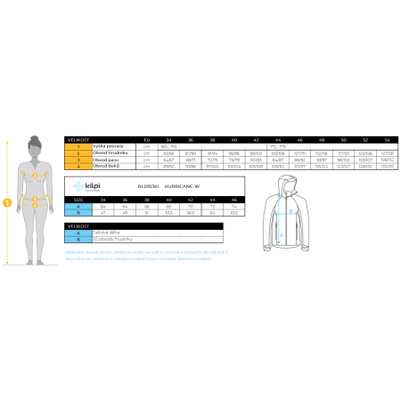 Giacca da donna Kilpi Hurricane-W (2022)