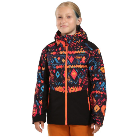 Giacca da sci per bambini Kilpi Samara-Jg nero BLK