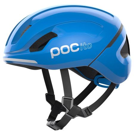 Casco da ciclismo per bambini POC POCito Omne SPIN blu FluorescentBlue