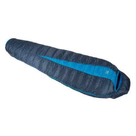 Sacco a pelo in piuma Sir Joseph Paine 400 200 cm blu Navy/Turquoise