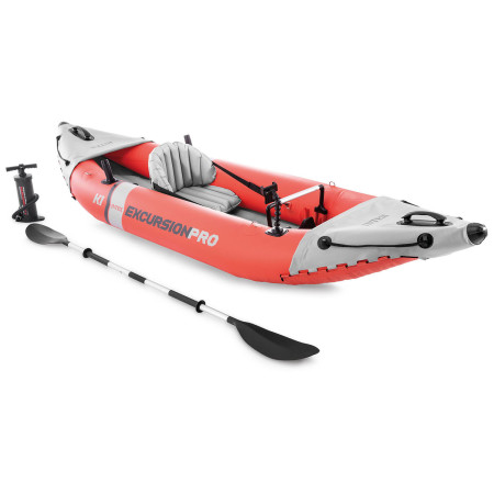 Kayak gonfiabile Intex Excursion Pro K1 grigio/rosso grey