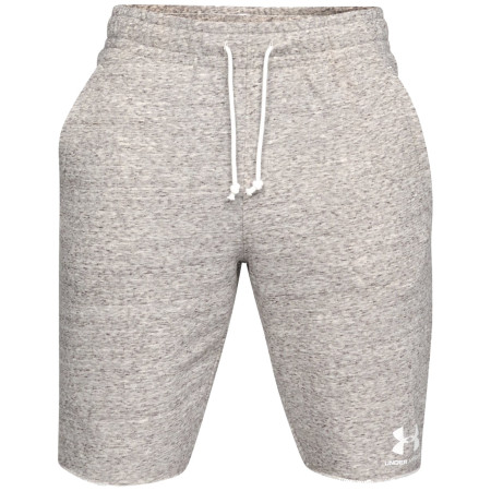 Pantaloncini da uomo Under Armour Sportstyle Terry Short bianco OnyxWhite/OnyxWhite