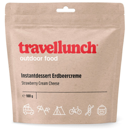 Dolce Travellunch Dessert alla crema con fragole 100