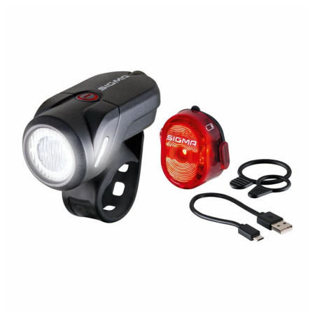 Luci anteriori / posteriori Sigma Aura 35 USB + Nugget II.