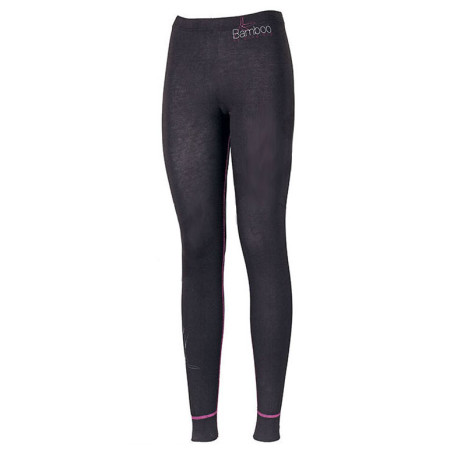 Pantaloni termici da donna Progress Spodky E SDNZ 28VA dl. (2016) nero/viola Black/PurpleStitching